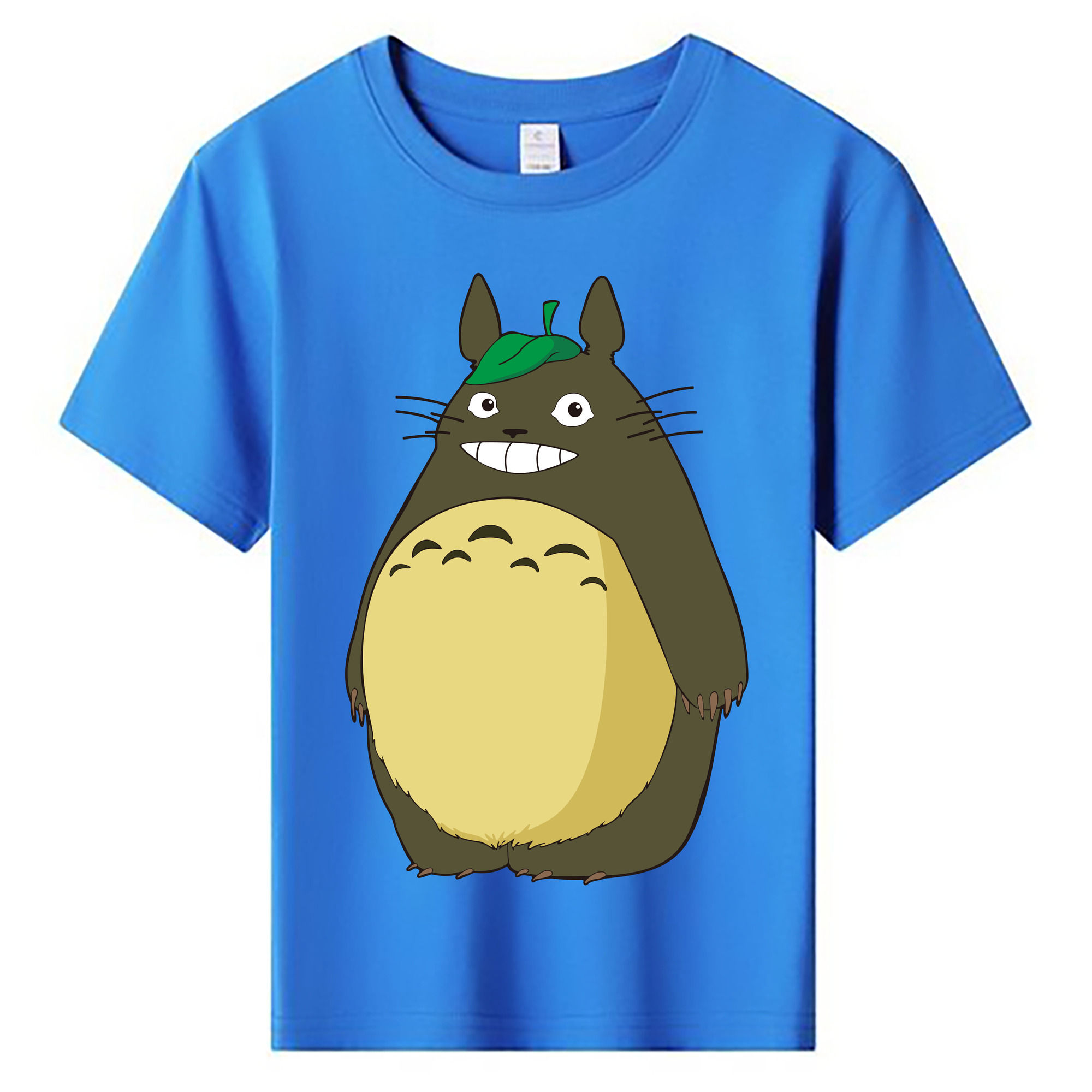 （画像用） となりのトトロ 草壁メイ 草壁サツキ My Neighbor Totoro Satsuki Kusakabe Mei Kusakabe 綿100％キッズTシャツ（フロントプリント）